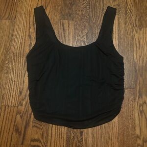 Black Crop Top